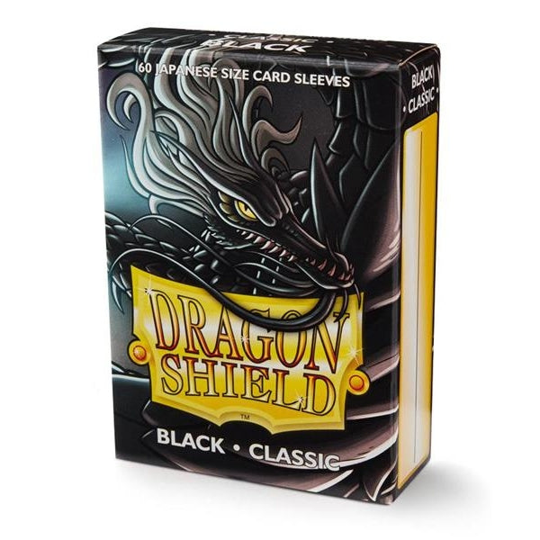 DRAGON SHIELD SLEEVES JAPANESE - CLASSIC BLACK