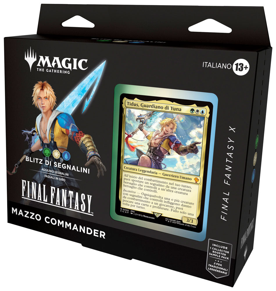 FINAL FANTASY COMMANDER DECK - BLITZ DI SEGNALINI - ITA