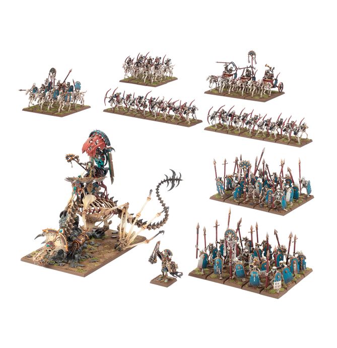 WARHAMMER THE OLD WORLD CORE SET TOMB KING OF KHEMRI EDITION