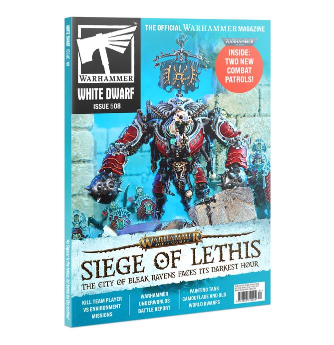 WARHAMMER WHITE DWARF 508