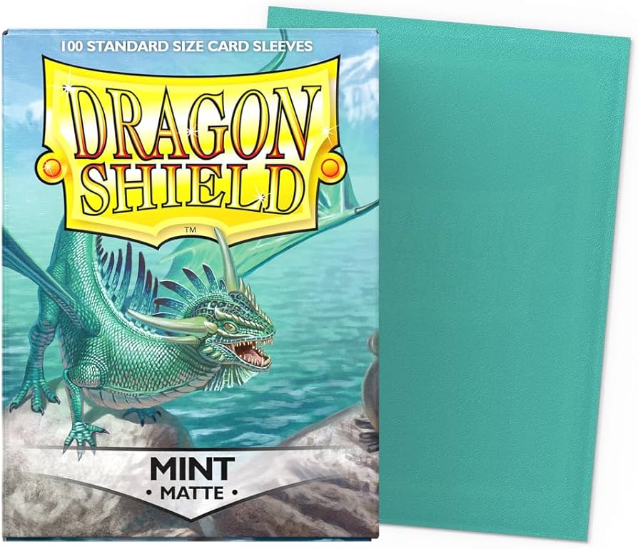DRAGONSHIELD SLEEVES STANDARD MATTE MINT 100