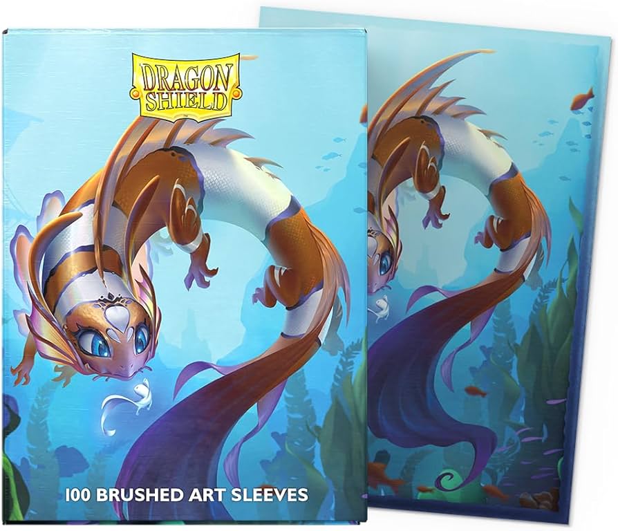 DRAGON SHIELD 100 BRUSHED ART SLEEVES - CINDERFIN