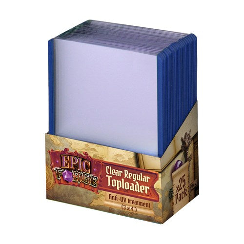EPIC FORGE CLEAR REGULAR TOPLOADER SUPER-TRANSPARENT