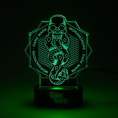 HARRY POTTER LAMPADA LED DA TAVOLO MARCHIO NERO