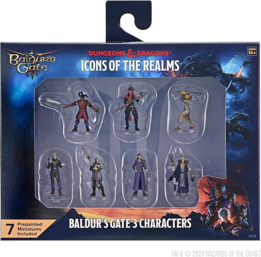 DUNGEONS AND DRAGONS ICONS OF THE REALMS BALDUR'S GATE 3