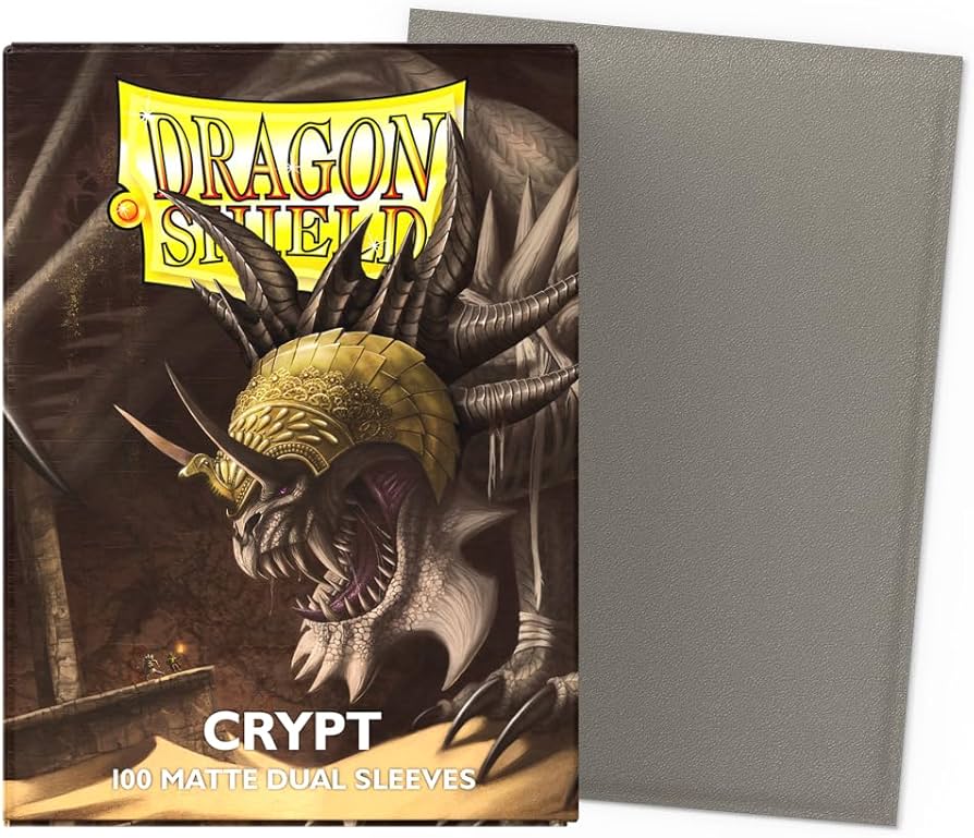 DRAGONSHIELD SLEEVES STANDARD DUAL MATTE CRYPT 100