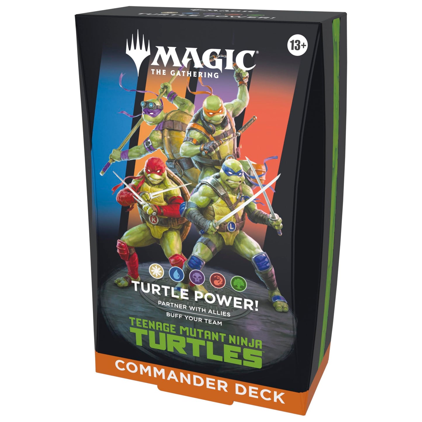 MAGIC COMMANDER DECK - TEENAGE MUTANT NINJA TURTLES - TURTLE POWER!