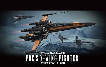 STAR WARS MODEL KIT - POE'S X-WING FIGHTER - MODEL KIT 1/72
