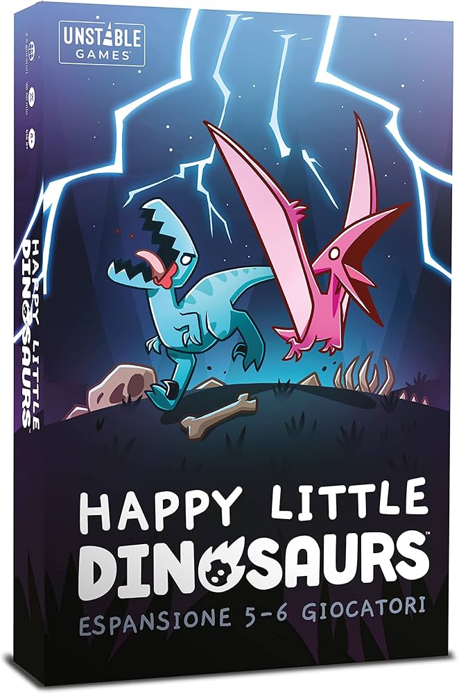 HAPPY LITTLE DINOSAURS ESPANSIONE 5-6 GIOCATORI