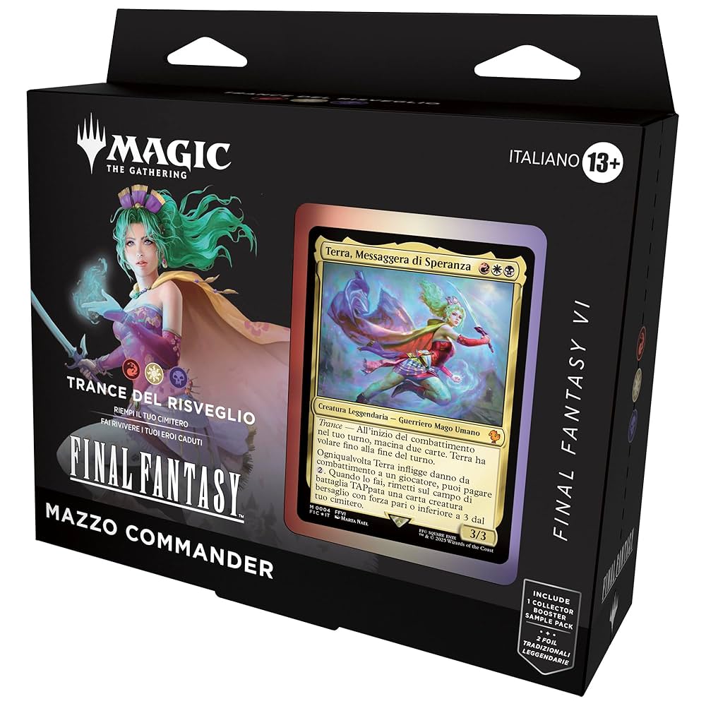 FINAL FANTASY COMMANDER DECK - TRANCE DEL RISVEGLIO - ITA