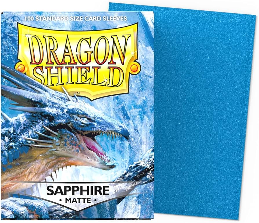 DRAGONSHIELD SLEEVES STANDARD MATTE SAPPHIRE 100