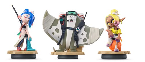 AMIIBO SPLATOON RAIDERS PACK 3 IN 1