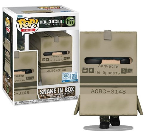 METAL GEAR SOLID DELTA SNAKE EATER SNAKE IN BOX 1177