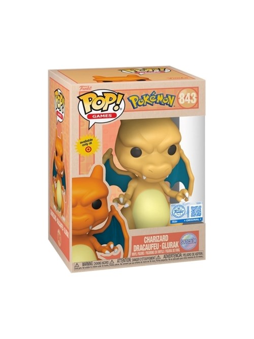FUNKO POP POKEMON - CHARIZARD(SOFT COLOR) 843