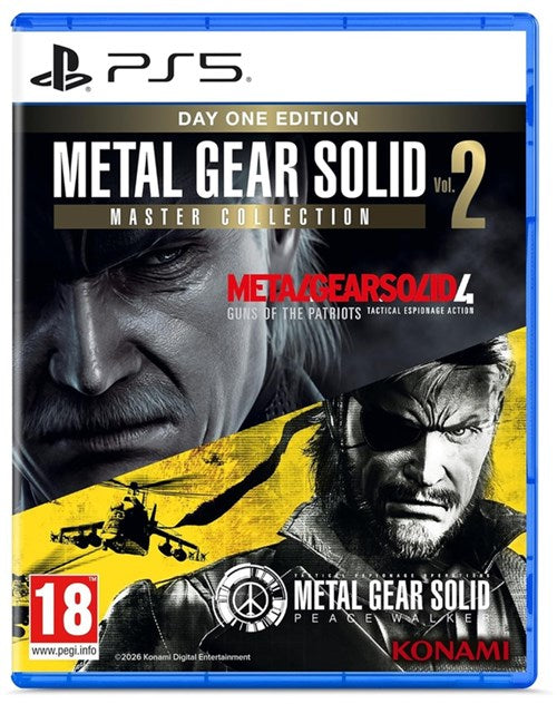 METAL GEAR SOLID MASTER COLLECTION VOL.2 PS5 DAY ONE EDITION