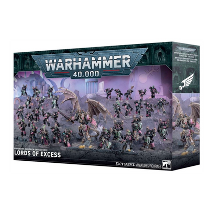 WARHAMMER 40K - EMPEROR'S CHILDREN BATTLEFORCE - LORDS OF EXCESS