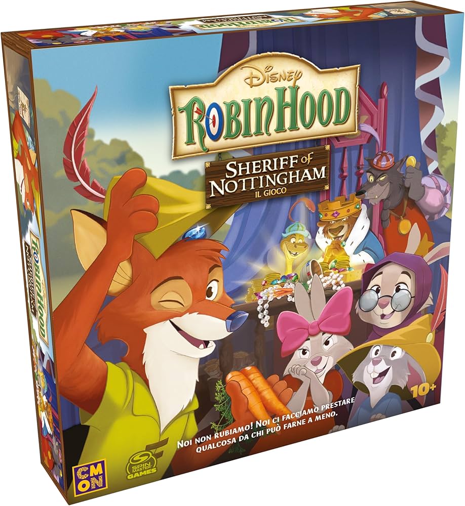 DISNEY ROBIN HOOD SHERIFF OF NOTTINGHAM IL GIOCO