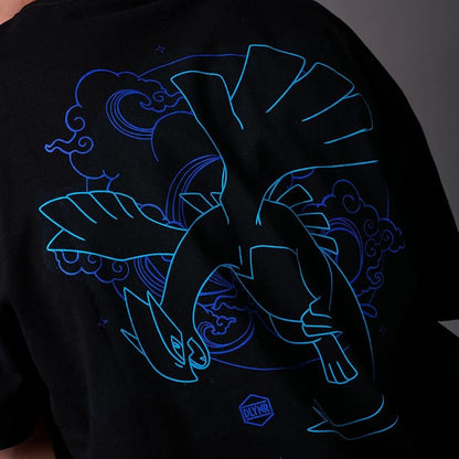 DOLLY NOIRE - LUGIA TEE BLACK- L