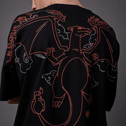 DOLLY NOIRE - CHARIZARD OVER KIMONO - L