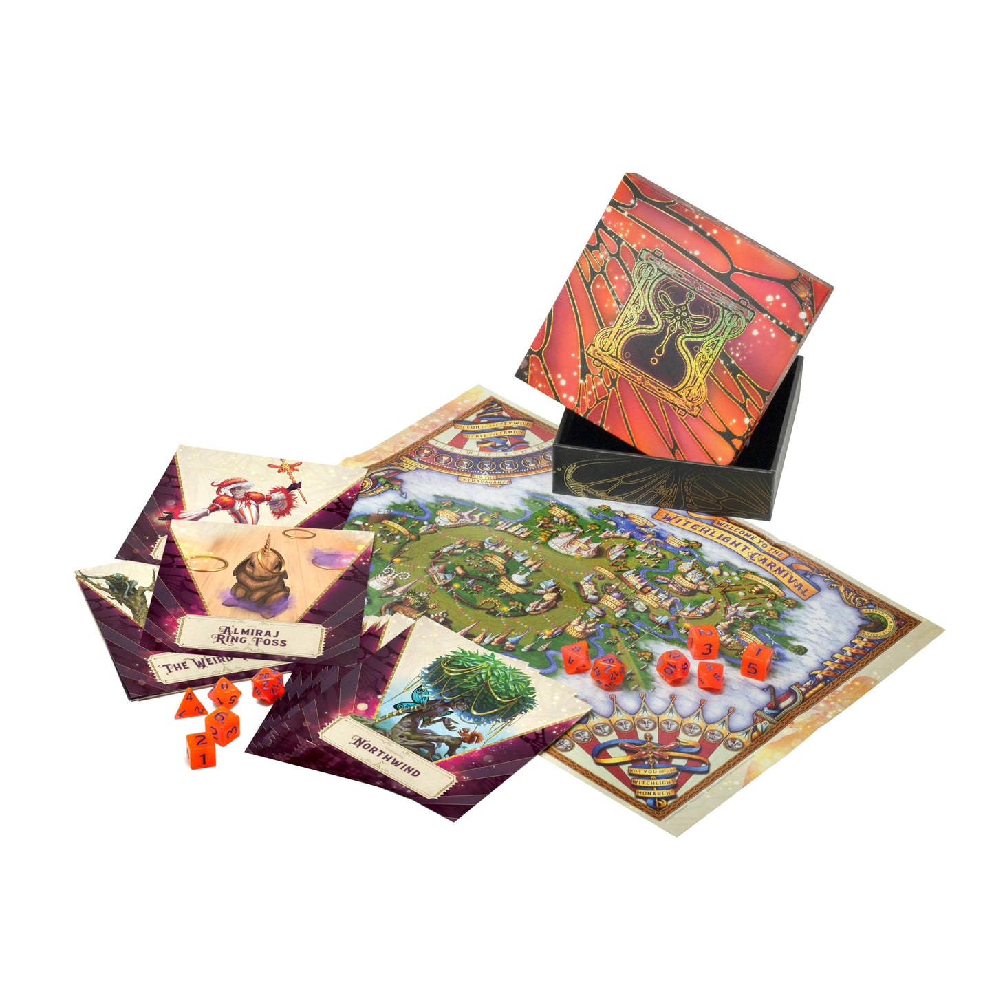 DICE SET THE WITCHLIGHT CARNIVAL