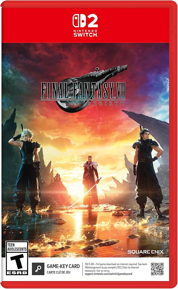 FINAL FANTASY VII REBIRTH SWITCH 2 - EDIZIONE CON CARTA PROMO DI MAGIC