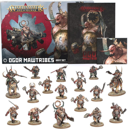 WARHAMMER AGE OF SIGMAR OGOR MAWTRIBES ARMY SET