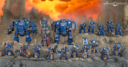 WARHAMMER 40K - SPACE MARINE BATTLEFORCE - IRON HALO STRIKE FORCE