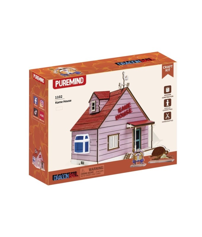 DRAGON BALL - WOODEN SCENE - KAME HOUSE
