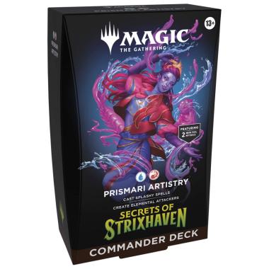 MAGIC COMMANDER DECK - SECRET OF STRIXHAVEN - PRISMARI ARTISRY