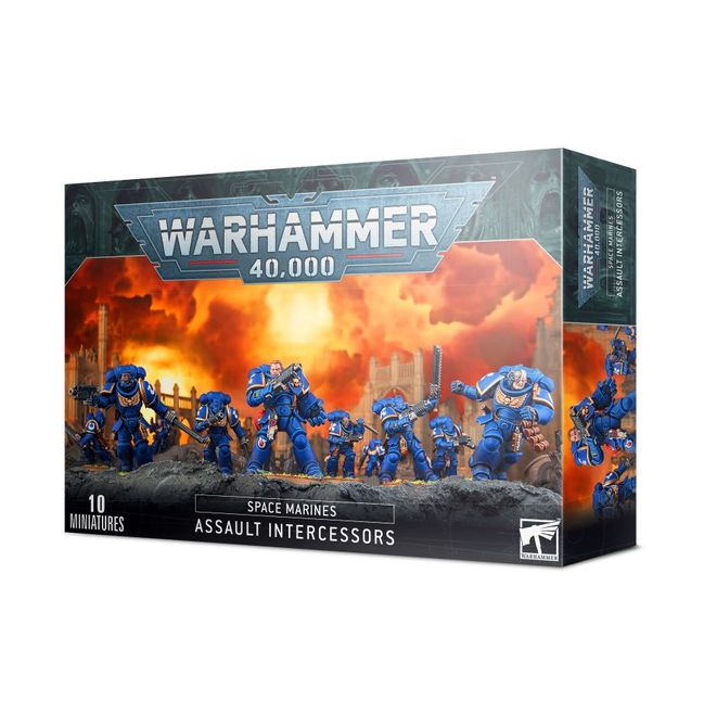 WARHAMMER 40K - SPACE MARINES - ASSAULT INTERCESSORS