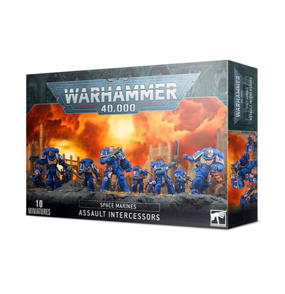 WARHAMMER 40K - SPACE MARINES - ASSAULT INTERCESSORS