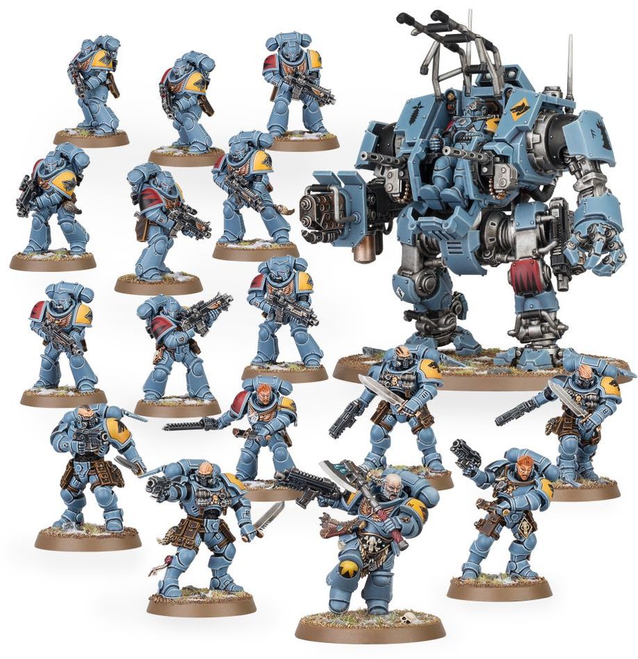 WARHAMMER 40K COMBAT PATROL SPACE WOLVES