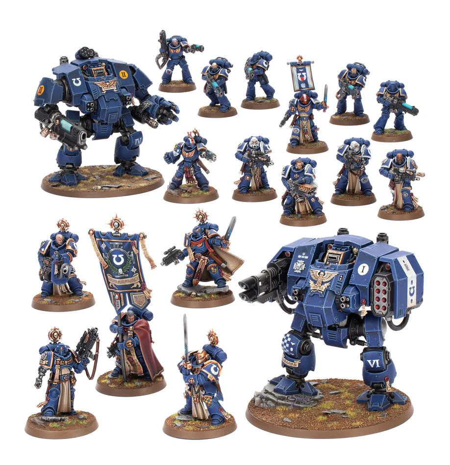 WARHAMMER 40K - SPACE MARINE BATTLEFORCE - IRON HALO STRIKE FORCE