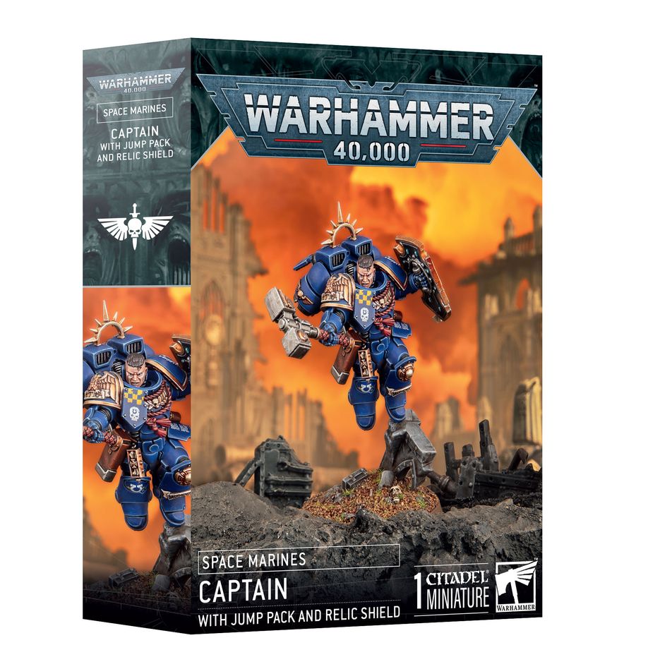 WARHAMMER 40K SPACE MARINES - CAPTAIN