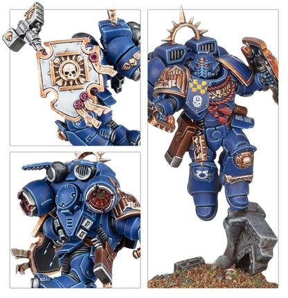 WARHAMMER 40K - SPACE MARINE CAPTAIN WITH JUMP PACK AND RELIC SHIELD
