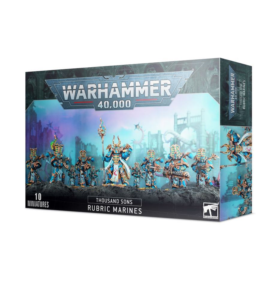 WARHAMMER 40K THOUSAND SONS RUBRIC MARINES