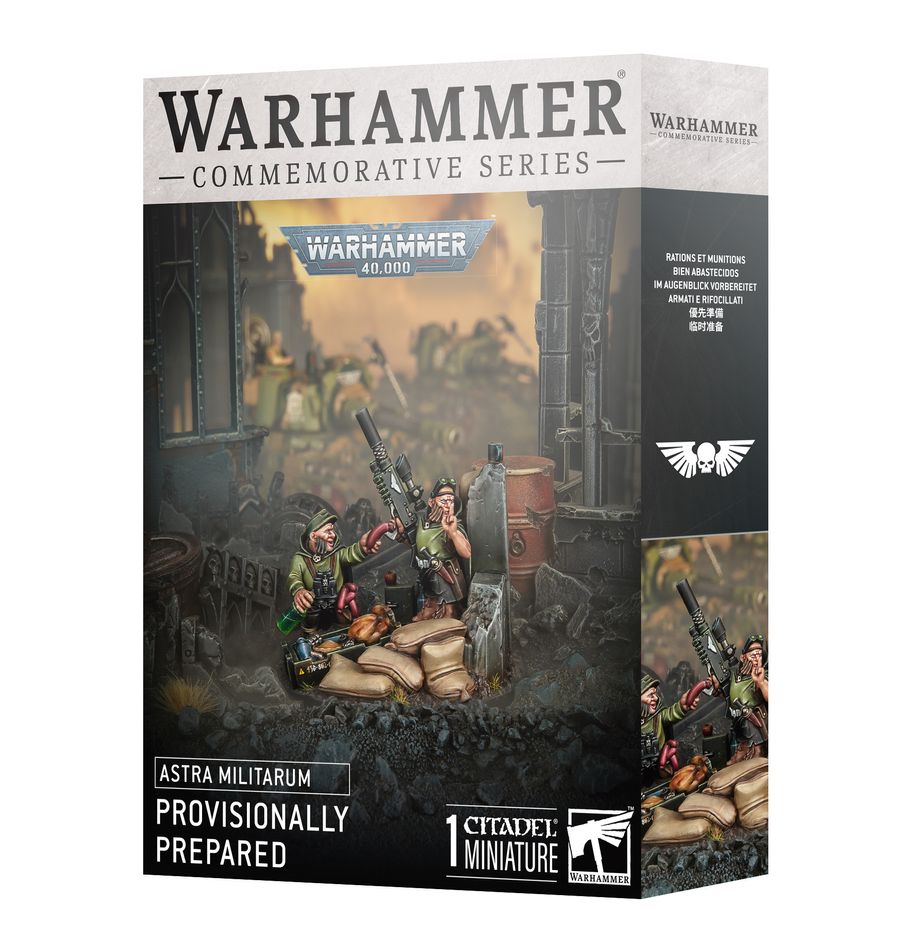 WARHAMMER COMMEMORATIVE - PROVISIONALLY PREPARED