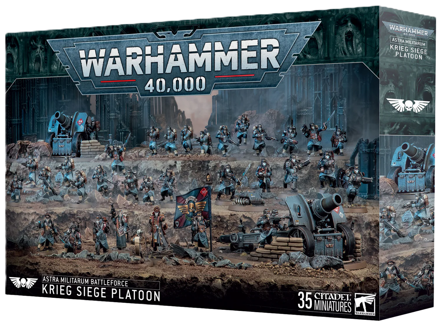 WARHAMMER 40K - ASTRA BATTLEFORCE - KRIEG SIEGE PLATOON
