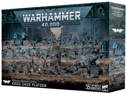 WARHAMMER 40K - ASTRA BATTLEFORCE - KRIEG SIEGE PLATOON