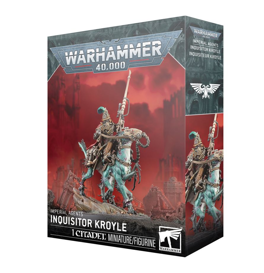 WARHAMMER 40K IMPERIAL AGENTS INQUISITOR KROYLE