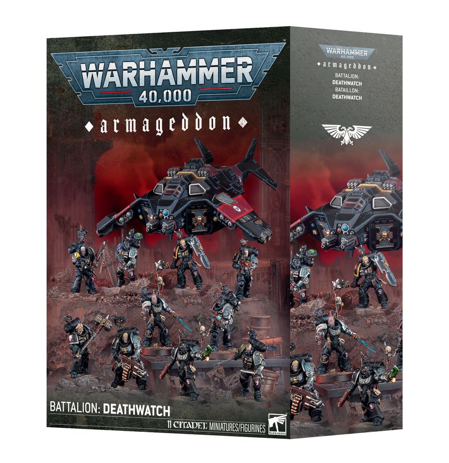 WARHAMMER 40K ARMAGEDDON BATTALION: DEATHWATCH