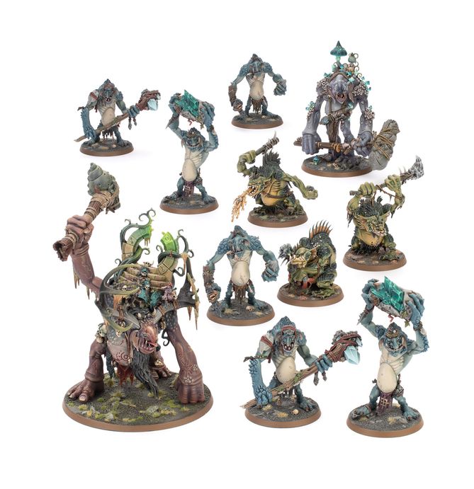 WARHAMMER AGE OF SIGMAR - GLOOMSPITE GITZ BATTLEFORCE - DANKHOLD RAMPAGE