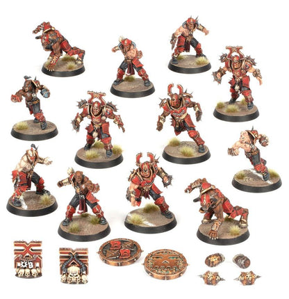 WARHAMMER BLOOD BOWL KHORNE TEAM