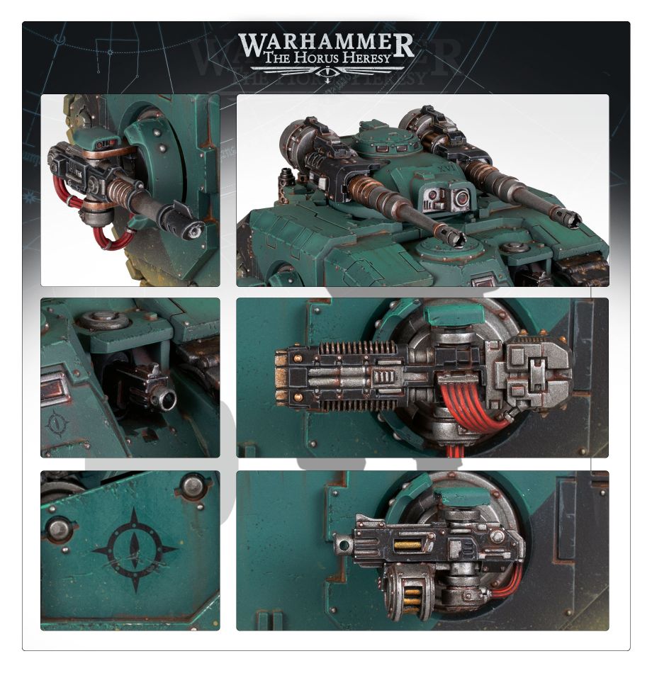 WARHAMMER THE HORUS HERESY SICARAN BATTLE TANK