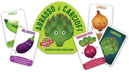 ABBASSO I CARCIOFI UN GIOCO DI CARTE SENZA CUORE