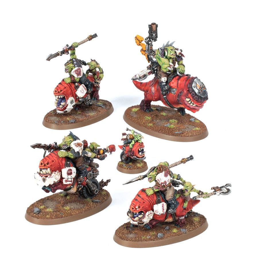 WARHAMMER 40K ORKS SQUIGHOG BOYZ