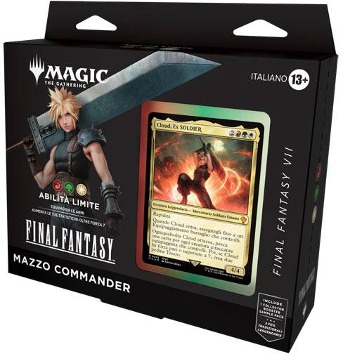 FINAL FANTASY COMMANDER DECK - ABILITA' LIMITE - ITA