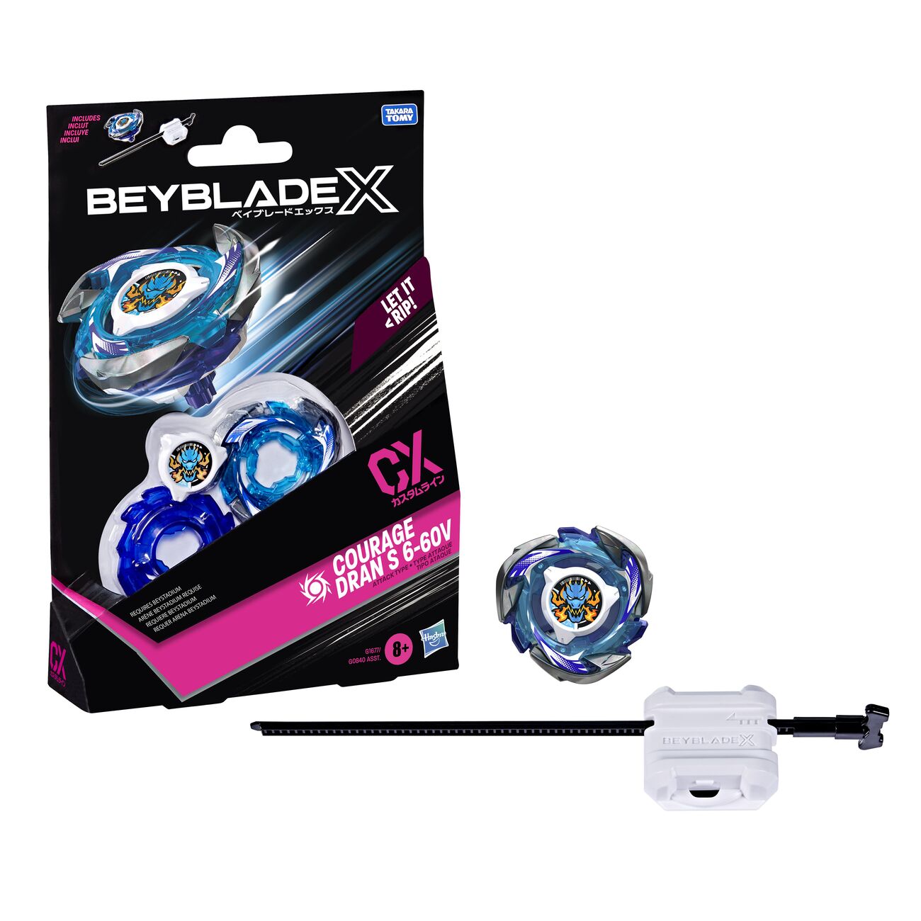 BEYBLADE-X - COURAGE DRAN S 6-60V