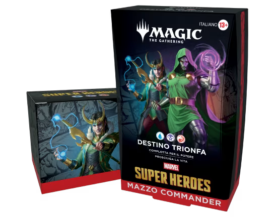 COMMANDER DECK - MARVEL SUPER HEROES - DESTINO TRIONFA - ITA