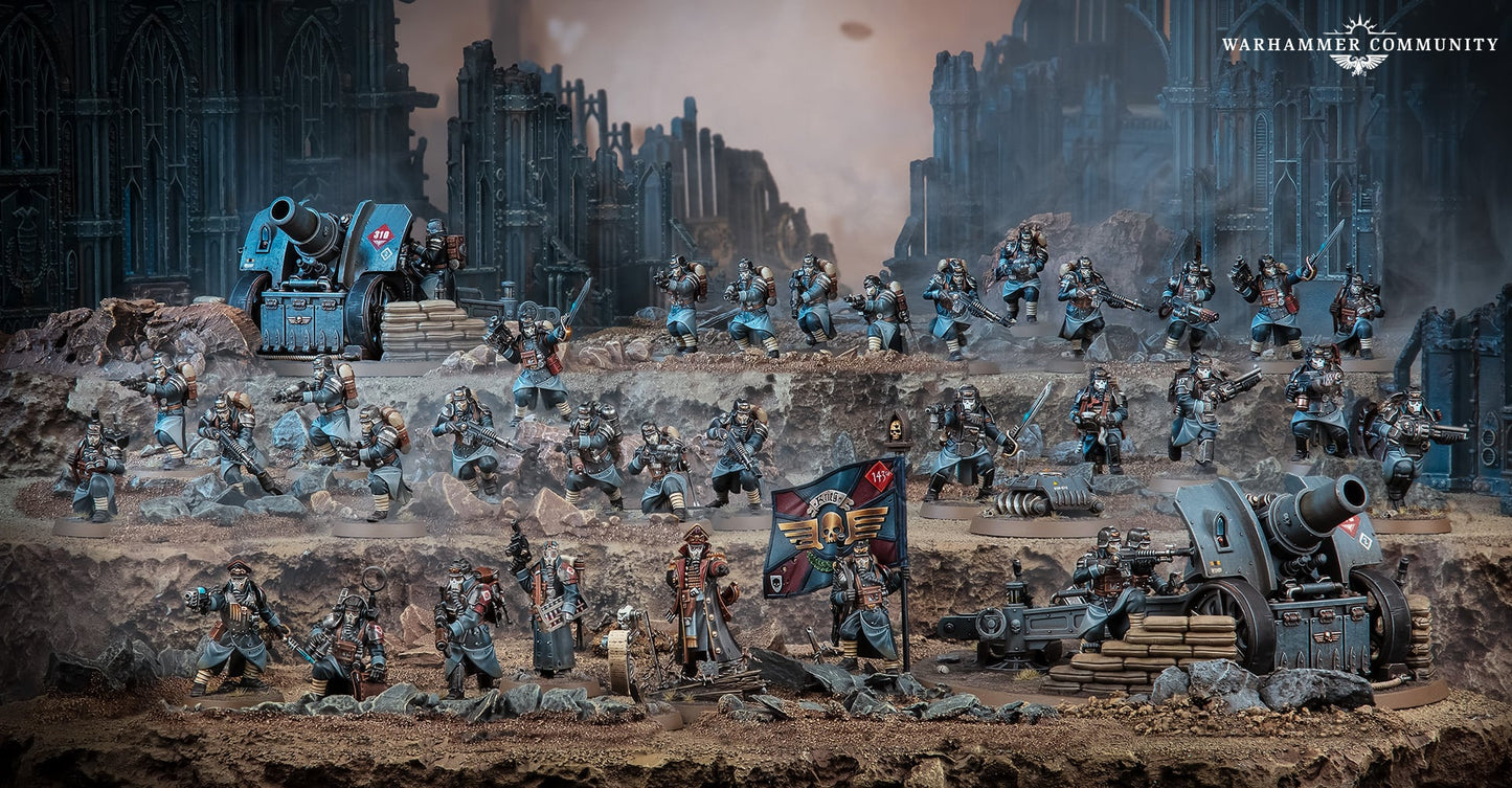 WARHAMMER 40K - ASTRA BATTLEFORCE - KRIEG SIEGE PLATOON